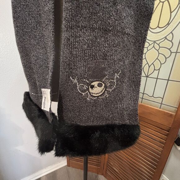 Nightmare Before Christmas Disney Parks Resort Scarf Halloween Jack Skeleton OS - Picture 9 of 13